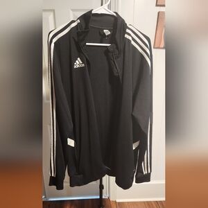 Adidas Black Garment with White Label